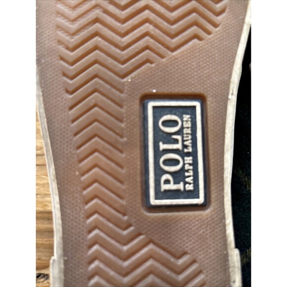 Polo Ralph Lauren Faxon X Tartan Plaid Leather Pony Shoes Sz9 Designer SoHo 90s - Picture 5 of 7